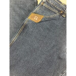 Wrangler Men's Riggs 
Dark Wash Straight Leg‎ Denim Jeans Size 36x32